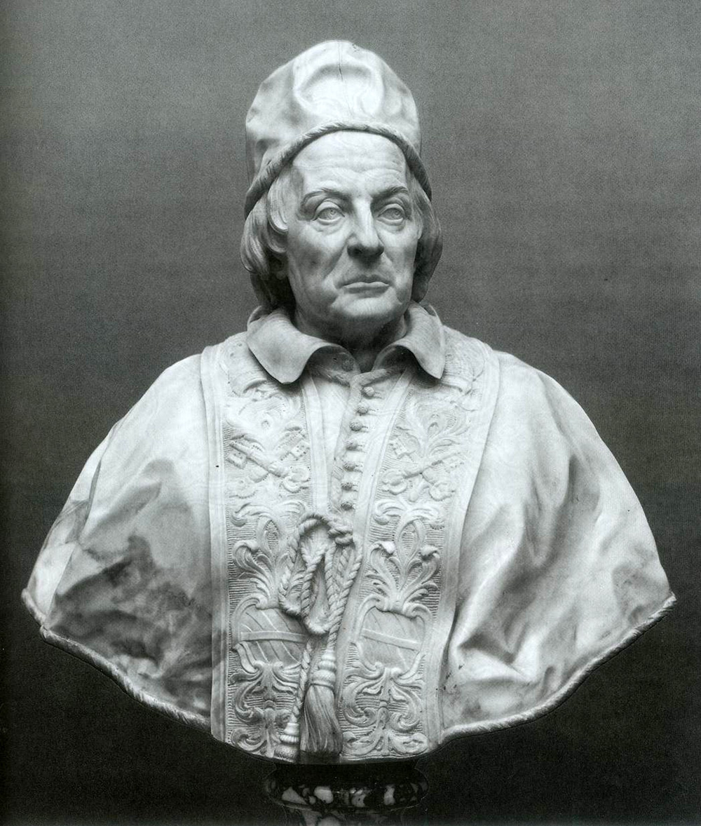 bust of pope clement XII